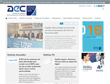 Tablet Screenshot of consultoras.org